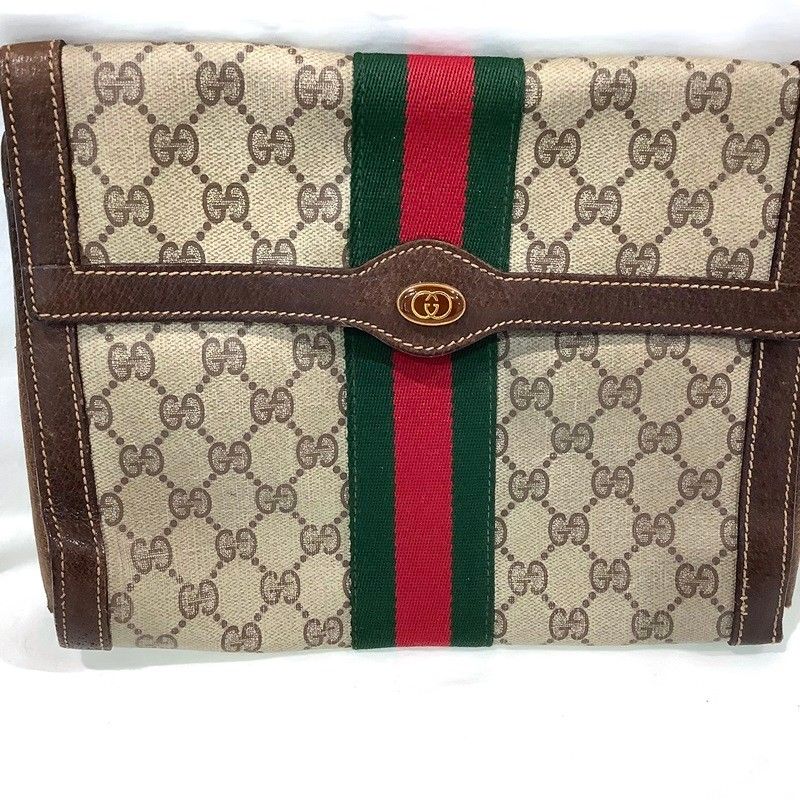 GUCCI グッチ オールドグッチ シェリー シェリーライン クラッチバッグ