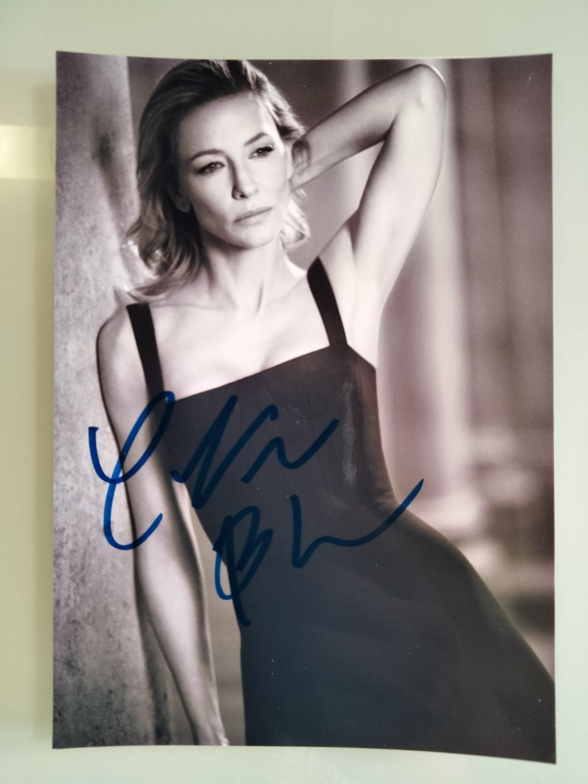 ケイト・ブランシェット直筆サイン入り2Lサイズ写真…Cate Blanchett