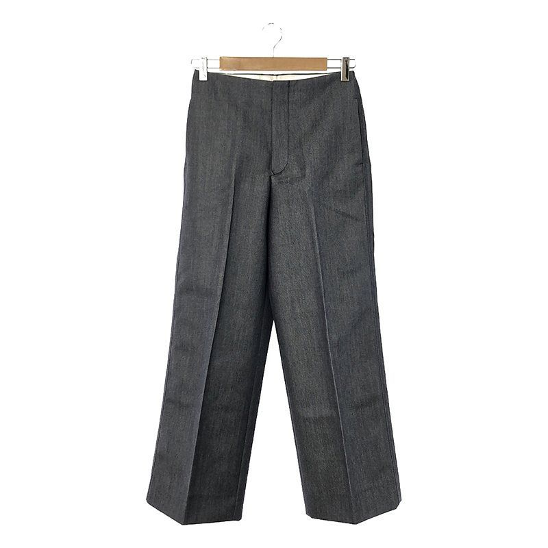 美品】 Drawer / ドゥロワー | RESORT2 ウールモヘヤデニム ワイド