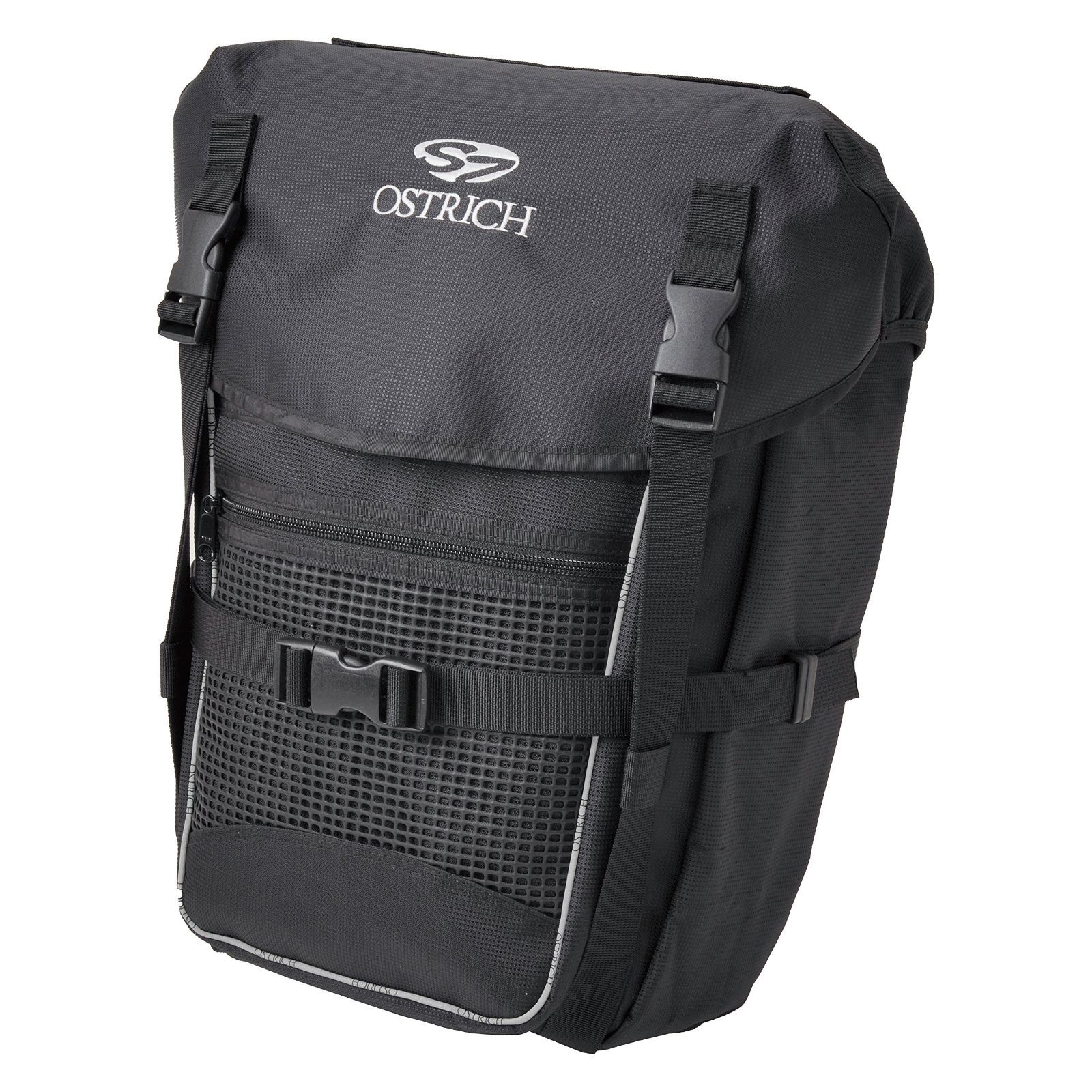 オーストリッチ OSTRICH サイドバッグ S-7 ブラック 単品 片側 YD-518