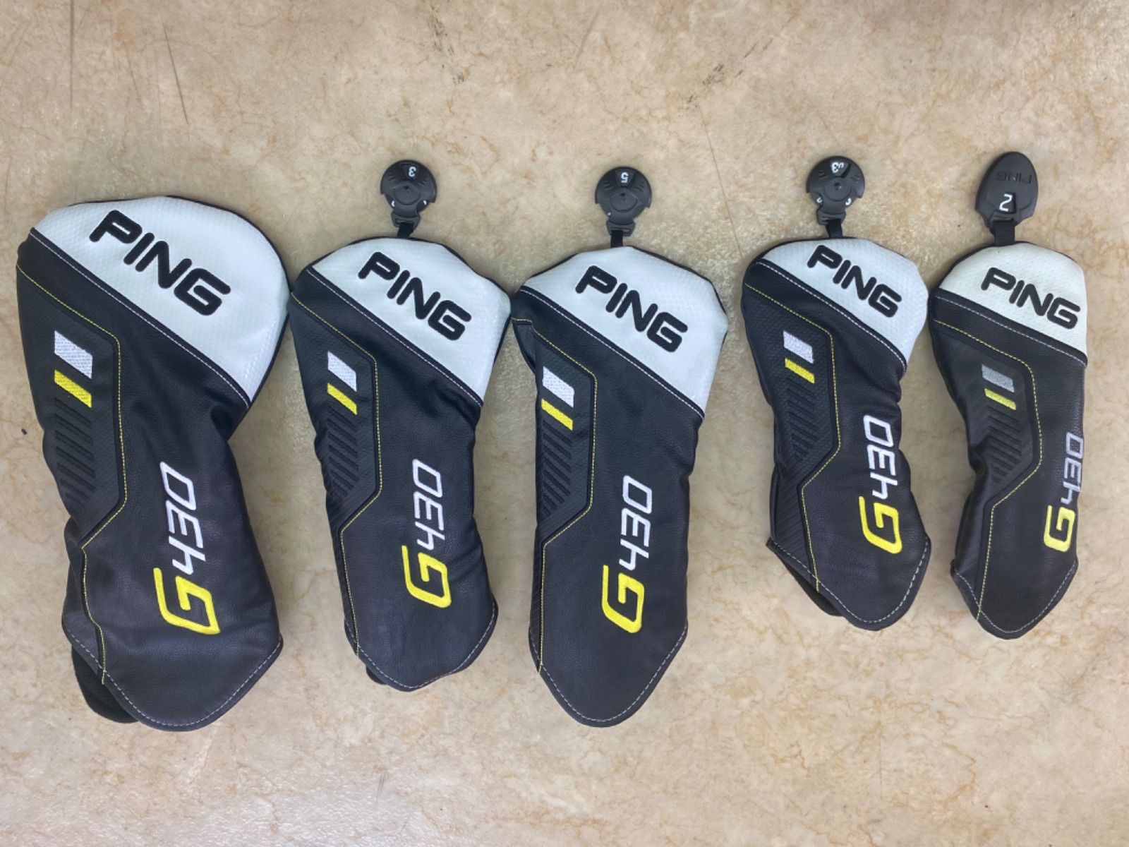 PING G430 シリーズ 純正ヘッドカバー 5本セット