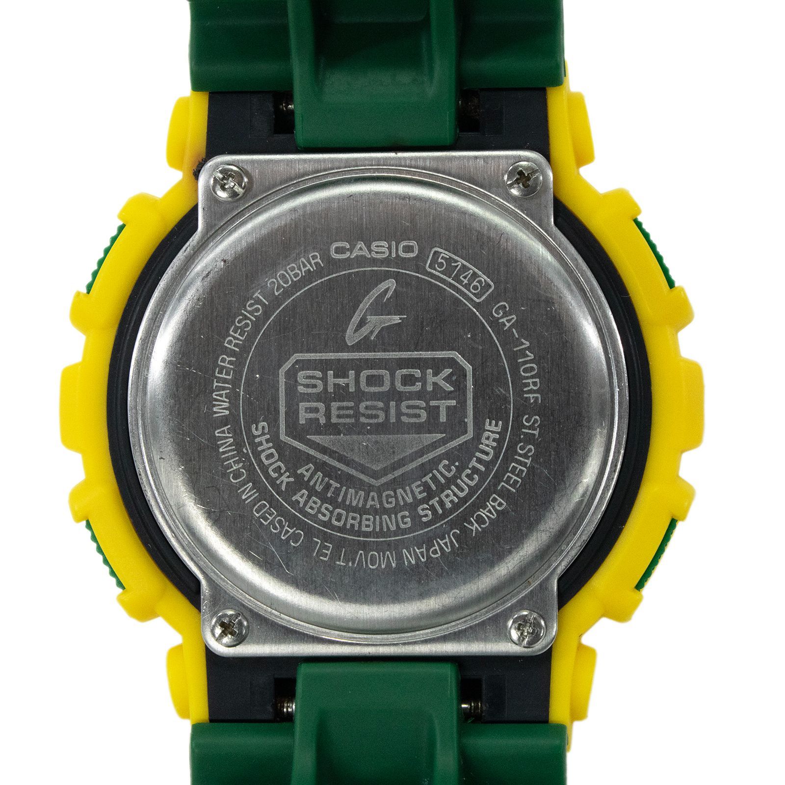 【美品】G-SHOCK GA-110RF-9AJF レゲエ　ラスタカラー G-SHOCK GA-110RF-9AJF レゲエラスタカラー