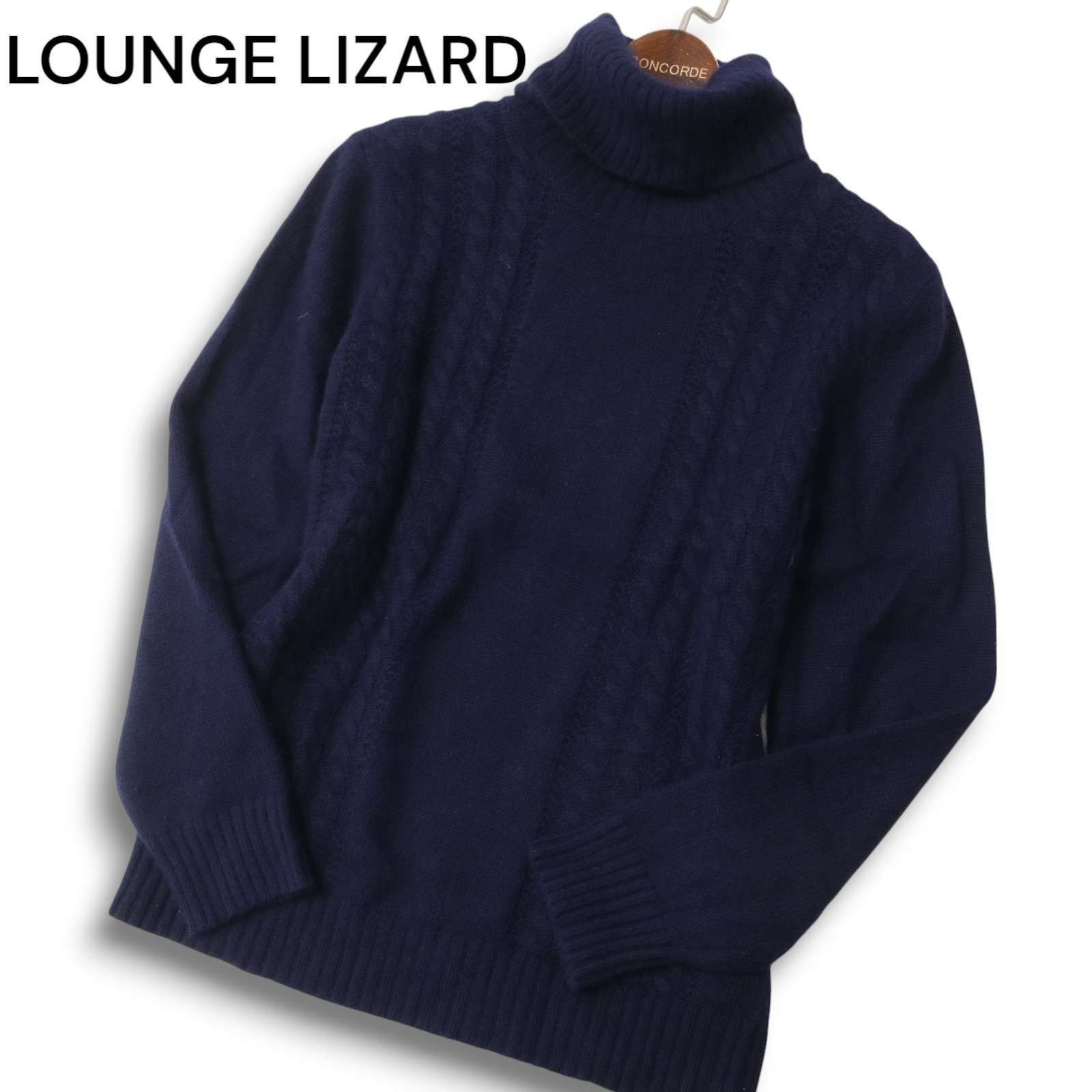 ラウンジリザード LoungeLizard タートルネックセーター LOUNGE LIZARD 