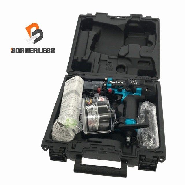 ♥品 makita マキタ 高圧 65mm エア釘打機 AN636HM 青|ブルー 本体 パーツ ケース ねじ|ネジ 釘|クギ117705