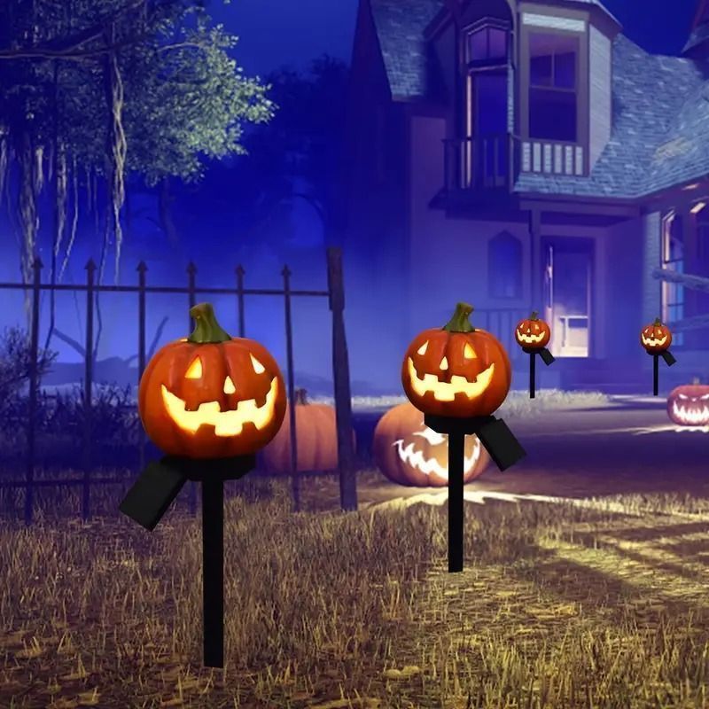 ハロウィン　ライト　ランプ　蠟燭　コンセント式　オブジェ ハロウィン 飾り カボチャのオブジェ かぼちゃライト かぼちゃ