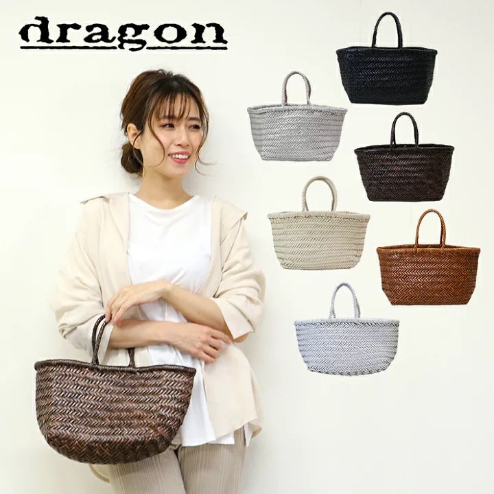 正規店通販DRAGON DIFFUSION トートバッグTRIPLE JUMP SMALL ハンドバッグ