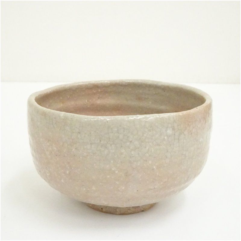 萩焼 松岡陶五郎造 茶碗 共箱 茶道 抹茶 おしゃれ 抹茶茶碗 抹茶碗 和食器 レトロ 茶器 骨董 茶わん 茶会 茶の湯