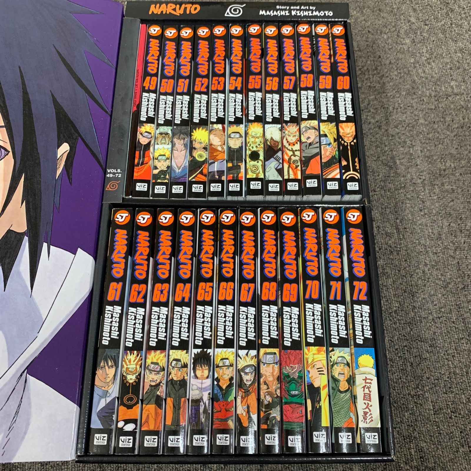 NARUTO ナルト 英語版 コミック全巻セット - メルカリ