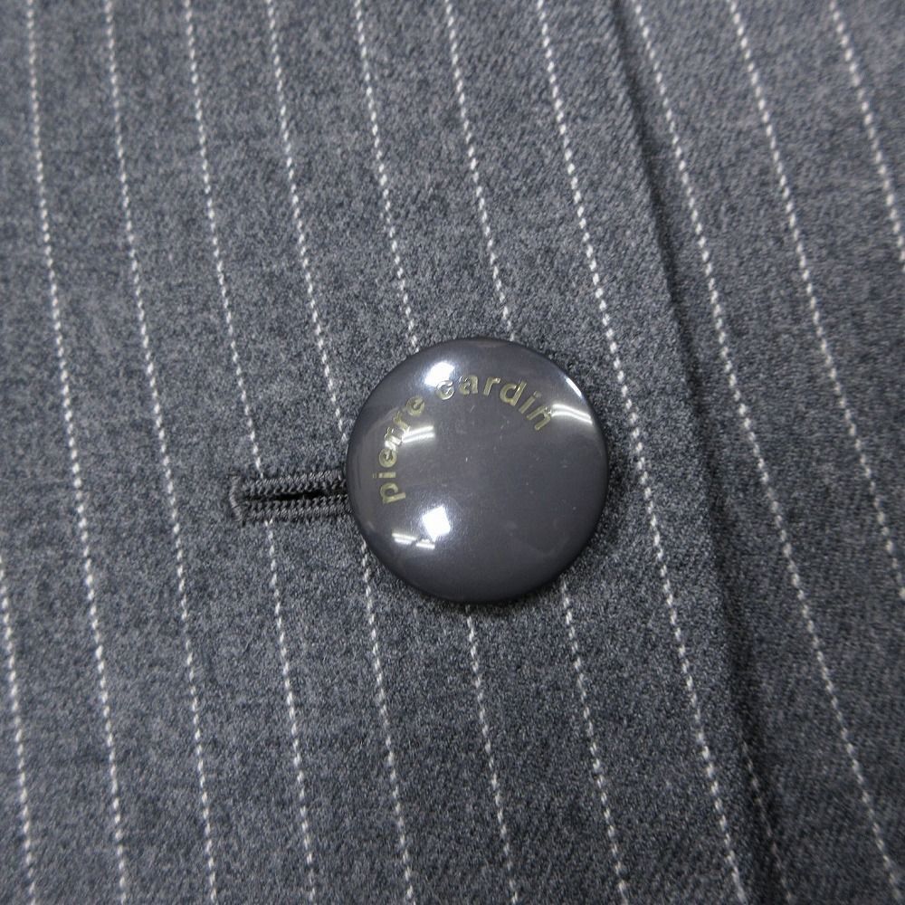 美品 pierre cardin ピエールカルダン ストライプ柄 テーラード