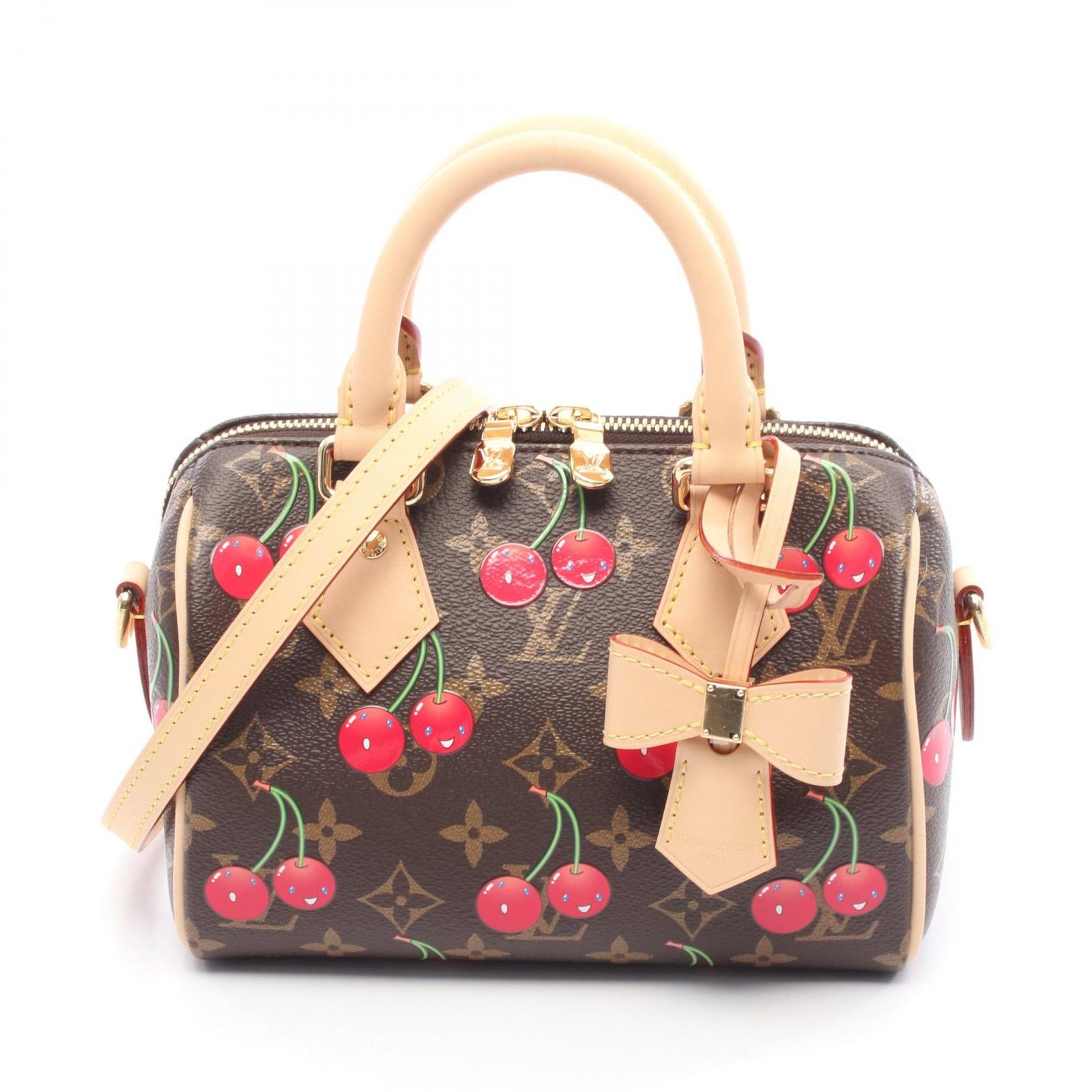 【サイズ感も可愛い】Louis Vuitton×村上隆 スピーディ20 ルイ・ヴィトン × 村上隆」のバッグ 「スピーディ・バンド