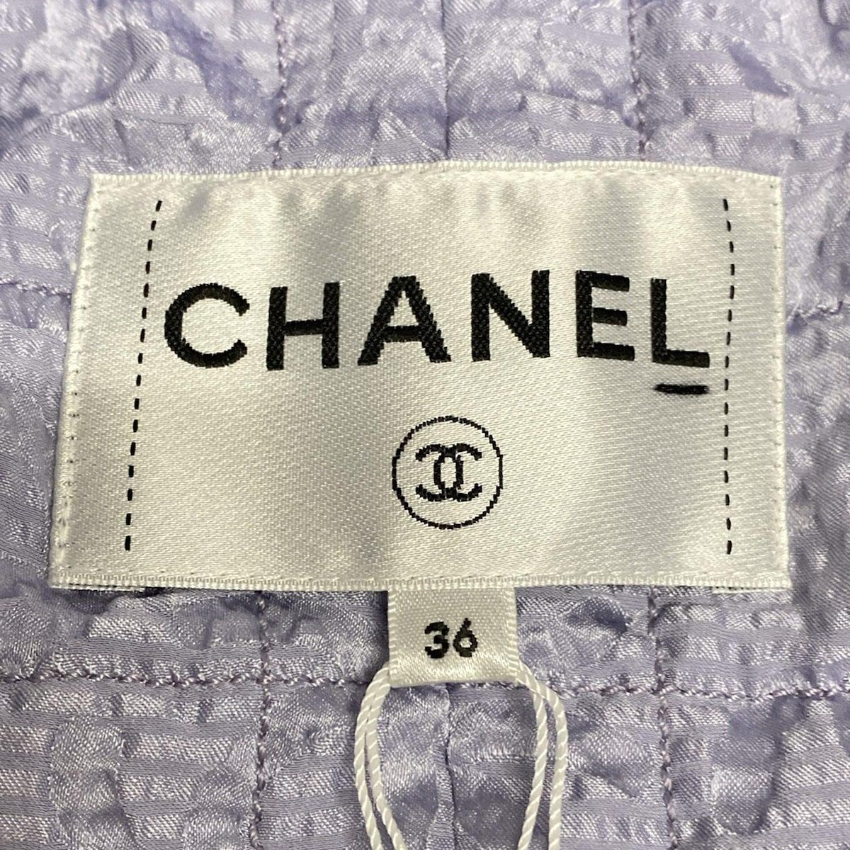 CHANEL シャネル ジャケット サイズ36 S レディース - P71766 パープル ウール GULLKHAN_COM
