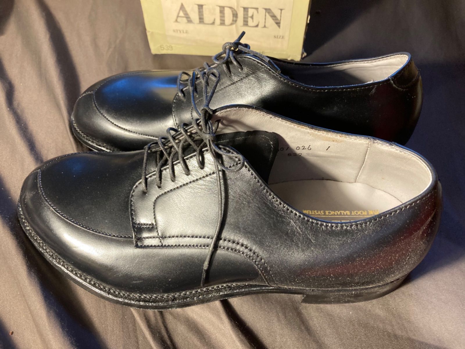 Alden 549 v tip モディファイドラスト 旧ロゴ オールデン-