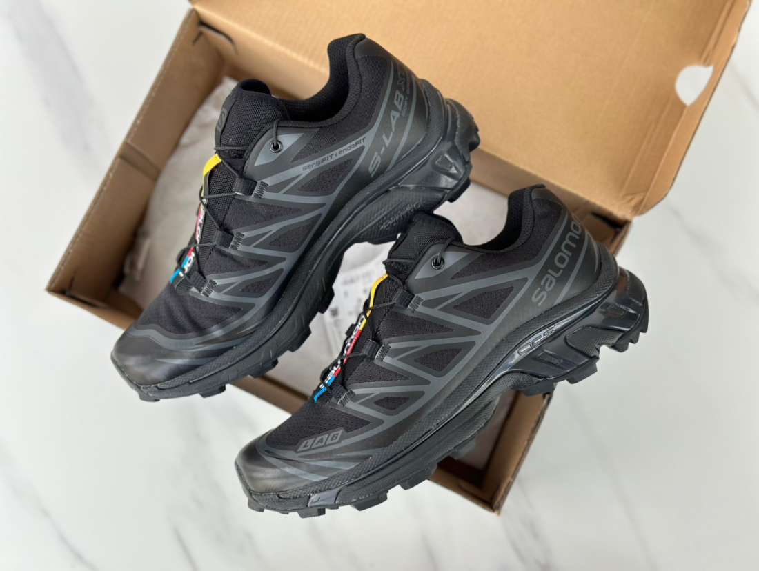 新品 特価値 SALOMON サロモン GORE-TEX スニーカー XT-6 メンズ レディース BLACK