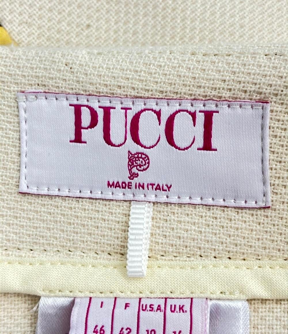 エミリオ プッチ フロントスリットスカート レディース SIZE 46 XL Emilio Pucci GULLKHAN_COM