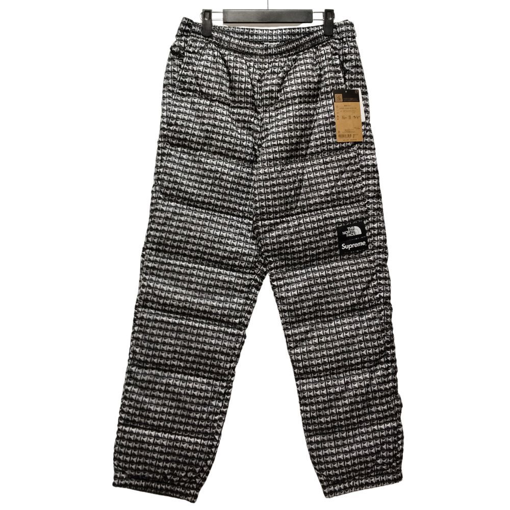 SUPREME シュプリーム× THE NORTH FACE ノースフェイス Studded Nuptse Pant ヌプシ パンツ ブラック サイズM 国内正規品 / 26931