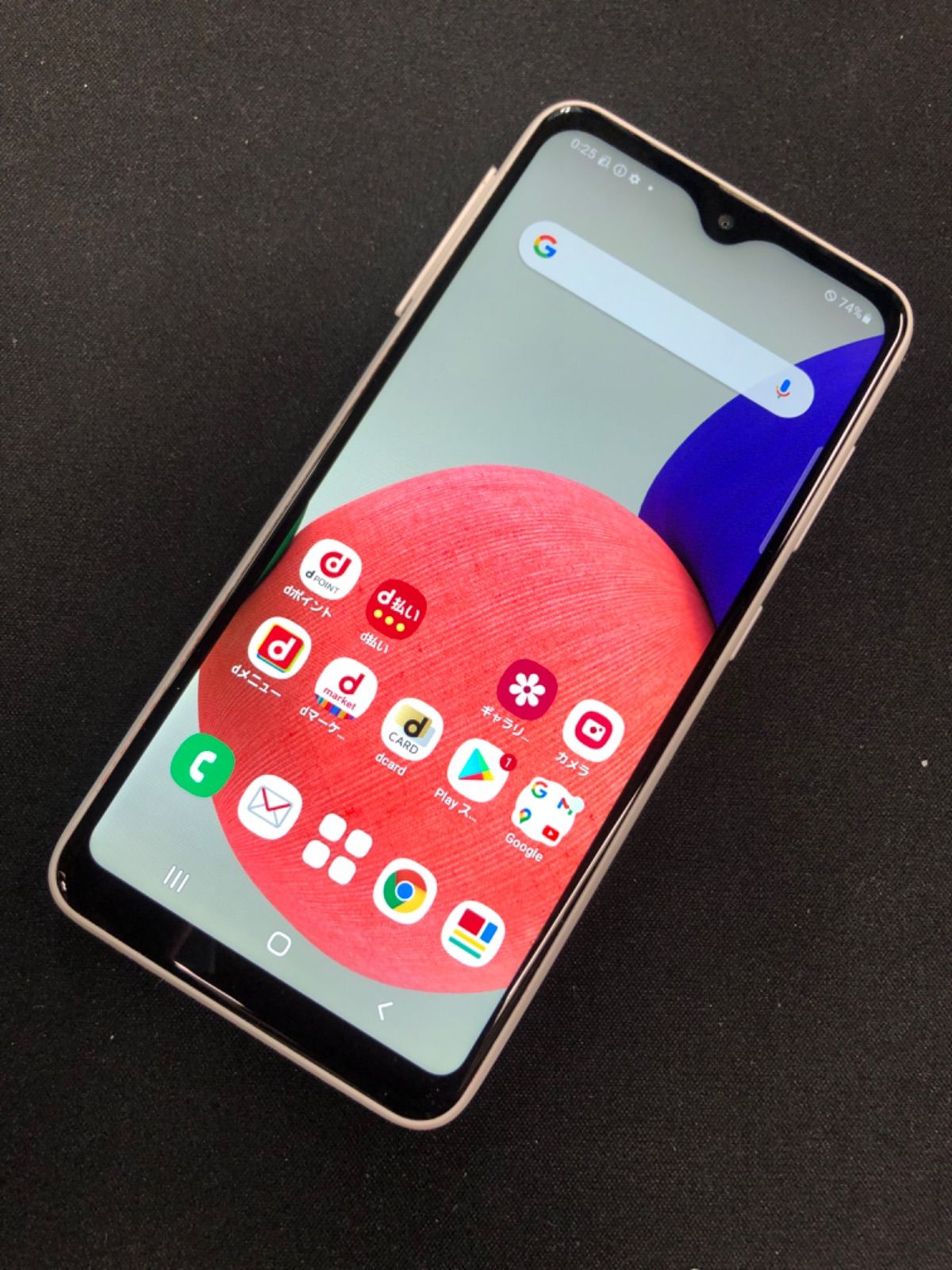【中古品】Galaxy A22 5G docomo 64GB SC-56B ホワイト