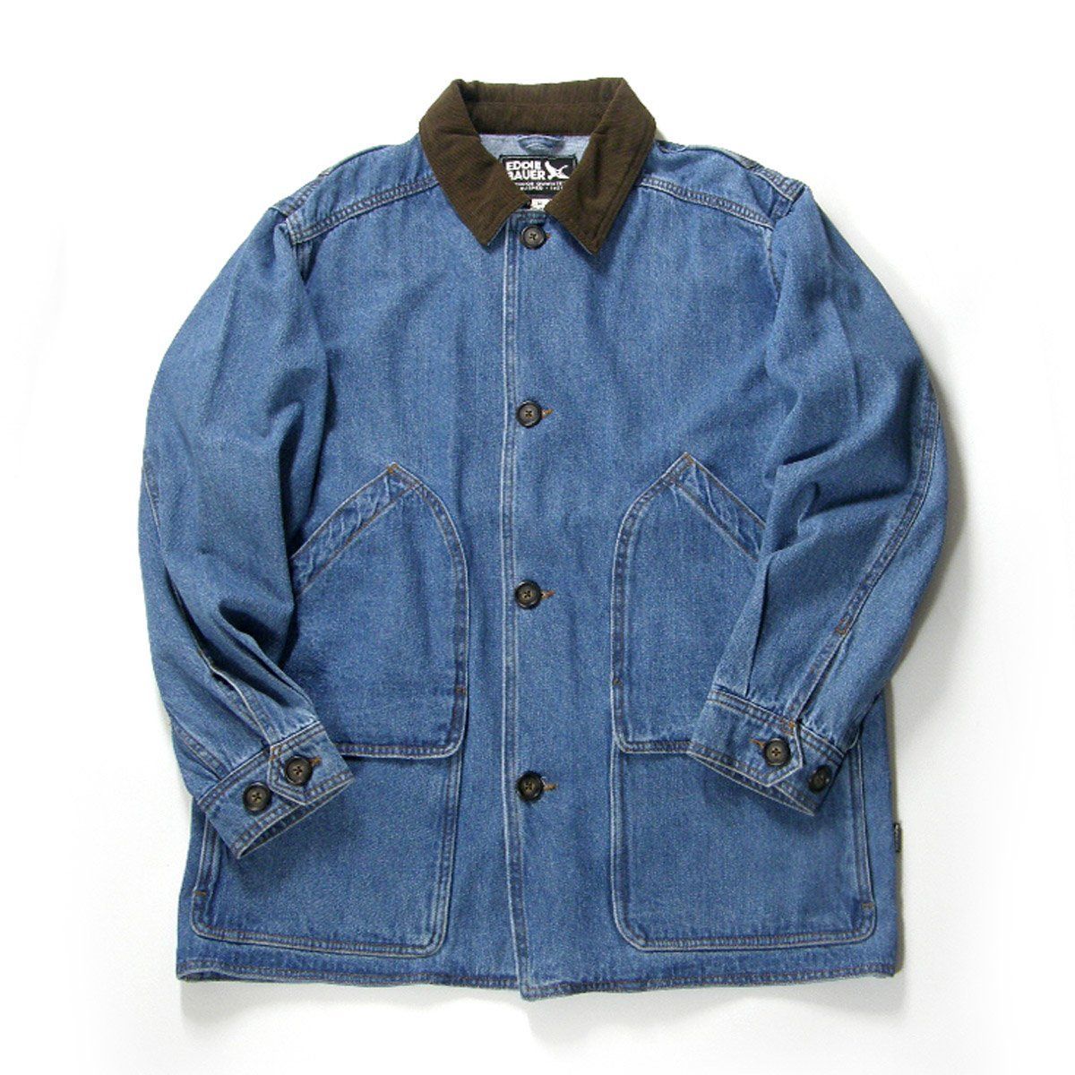 M177☆エディーバウアー☆デニムカバーオール☆90年代☆XLサイズ used」 Eddie Bauer Denim Coverall 