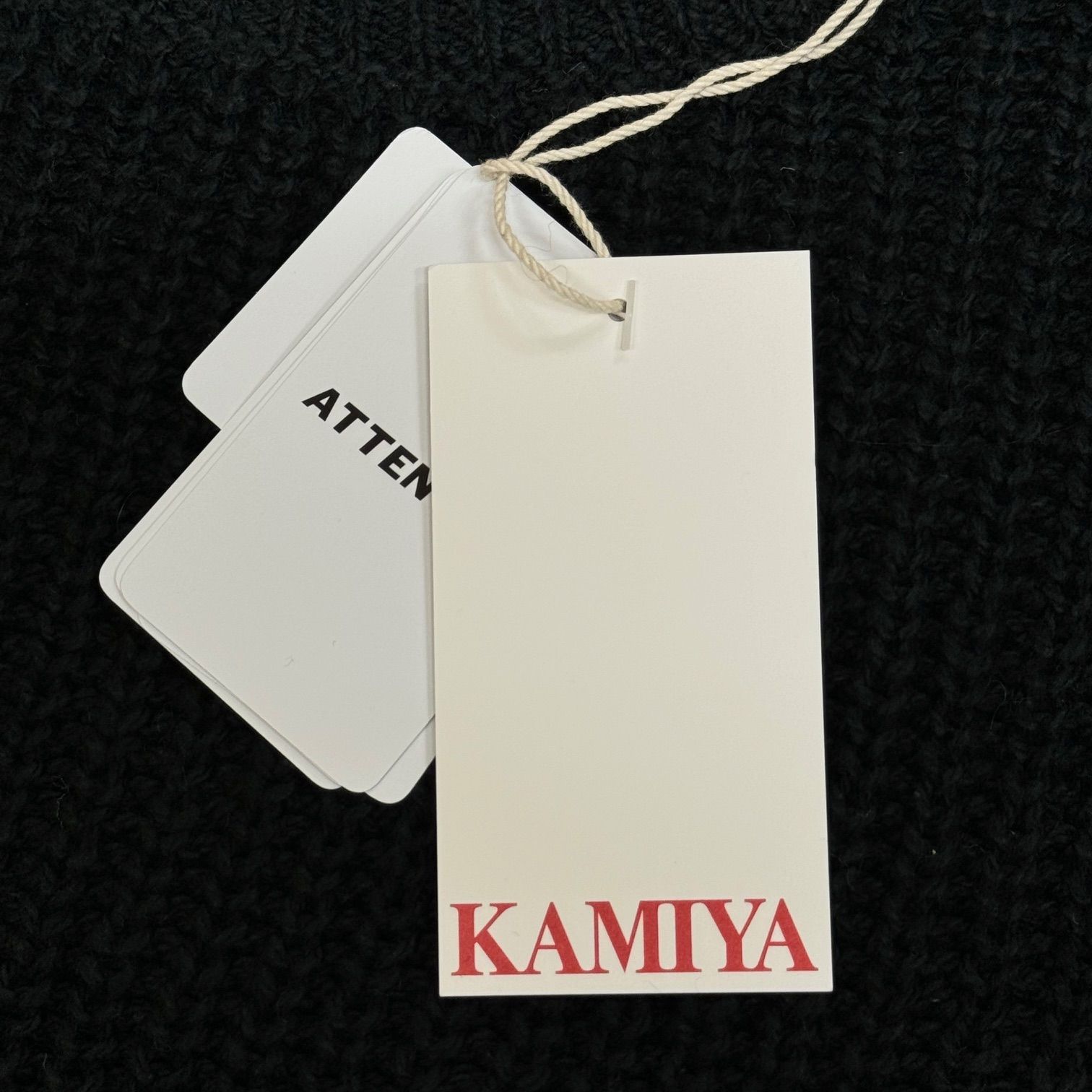 KAMIYA（カミヤ）の「BORO Knit Sweater（ニット/セーター