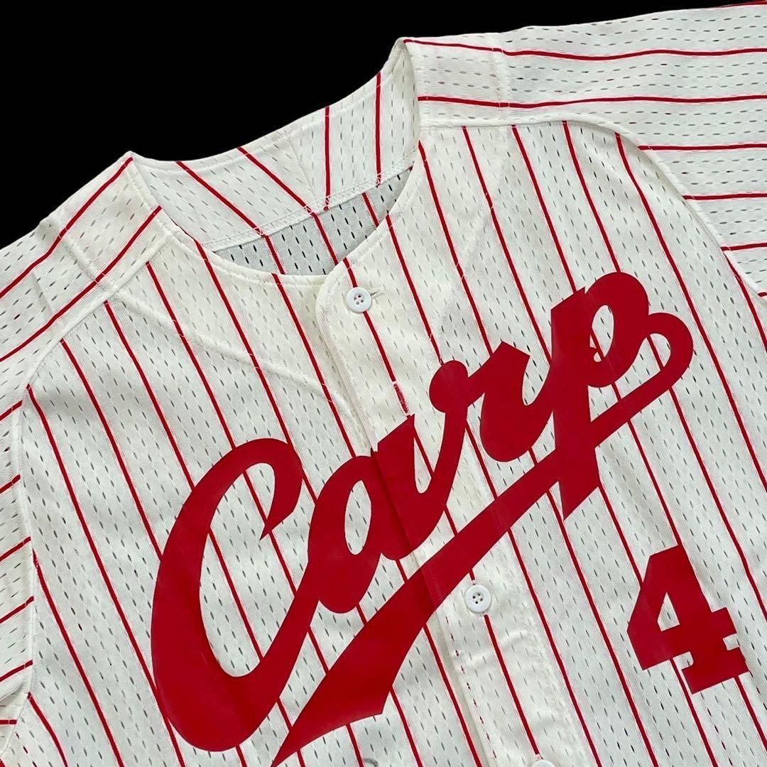 カープ　プロモデル　ユニホーム　サイン入り Carp カープ 広島東洋カープ サイン入りユニフォーム 背番号4 白