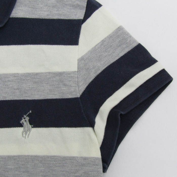 POLO RALPH LAUREN - ポロ　ラルフローレン　トップス　ボーダー　スポーツ　ゴルフ　人気　完売 ラルフローレンスポーツ ポロシャツ トップス 半袖 ボーダー柄