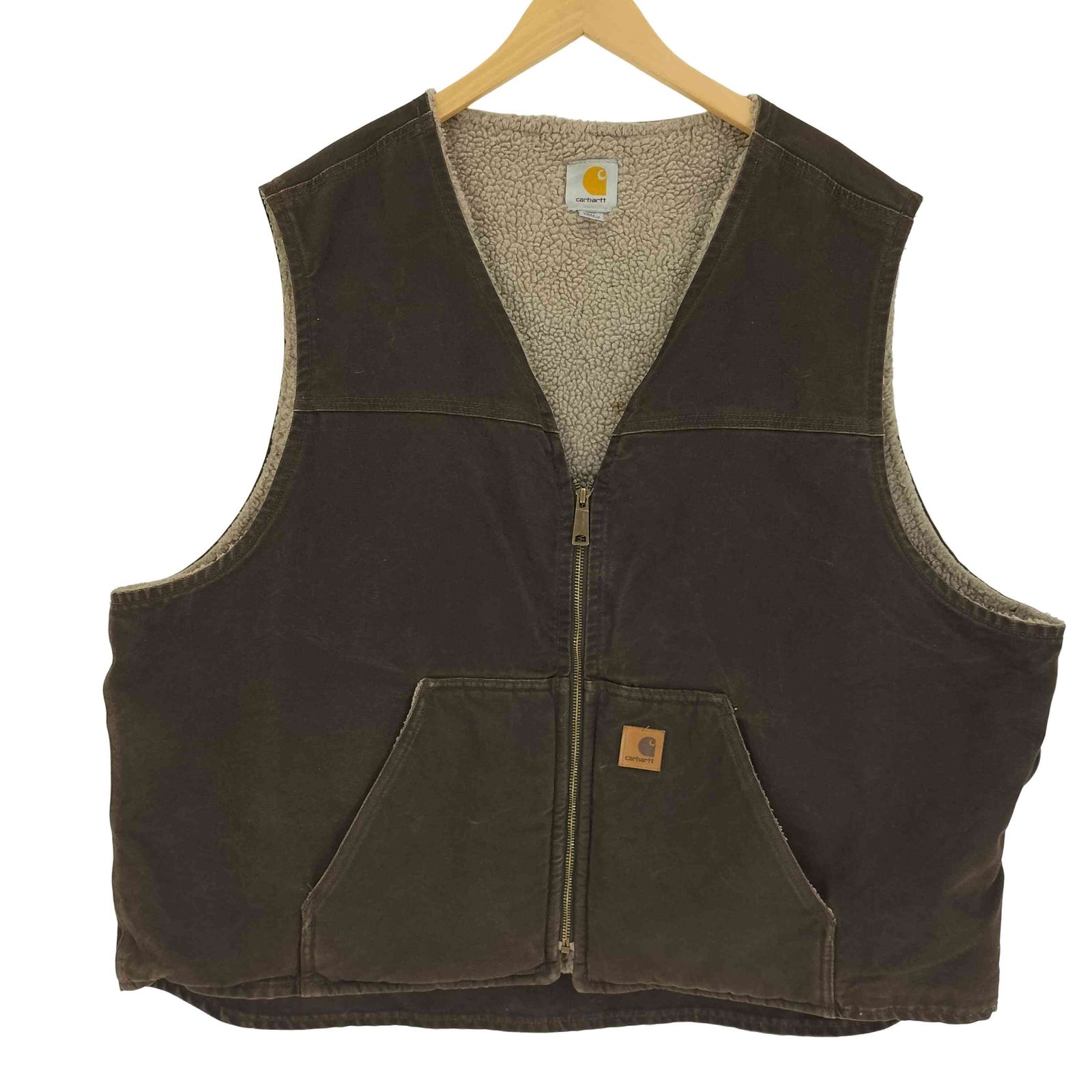 カーハート Carhartt Boa Duck Vest 裏ボア ダック地 ベスト ジャケット 3XL ビッグサイズ メンズ 3XL