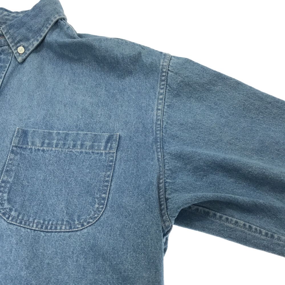 SUPREME (シュプリーム) 21AW Applique Denim Shirt ロゴアップリケ