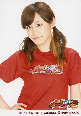 中古】生写真(ハロプロ) モーニング娘。/高橋愛/シャツ赤