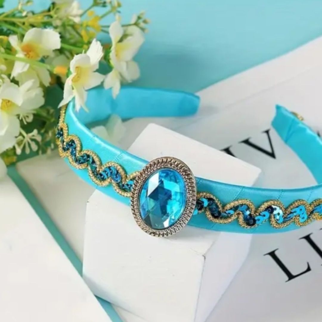 新品】アラジン・ジャスミン風ヘッドバンドカチューシャクリスタル