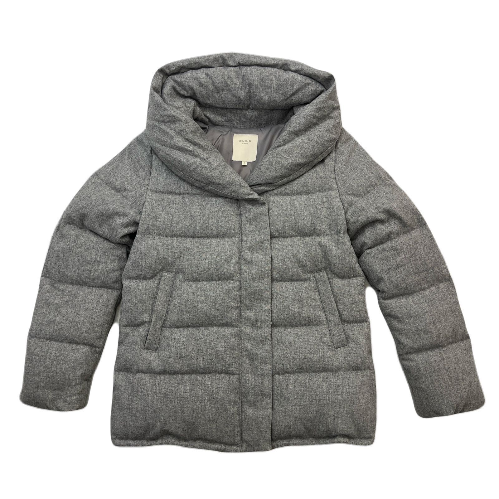 B:MING by BEAMS ビーミングバイビームス ダウンジャケット グレー S