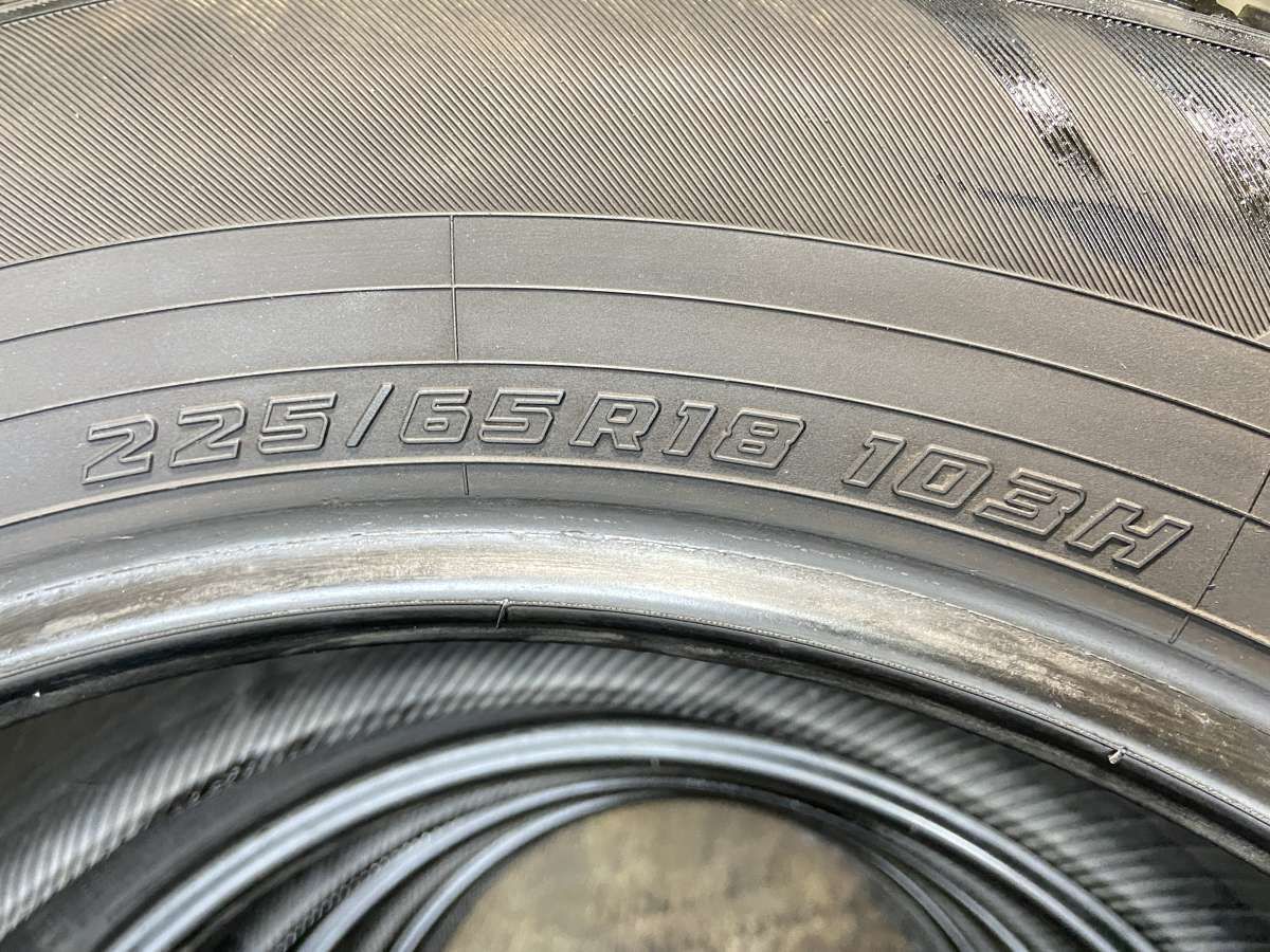225/65R18 ヨコハマ ジオランダーCV G058 中古タイヤ サマータイヤ 4本 