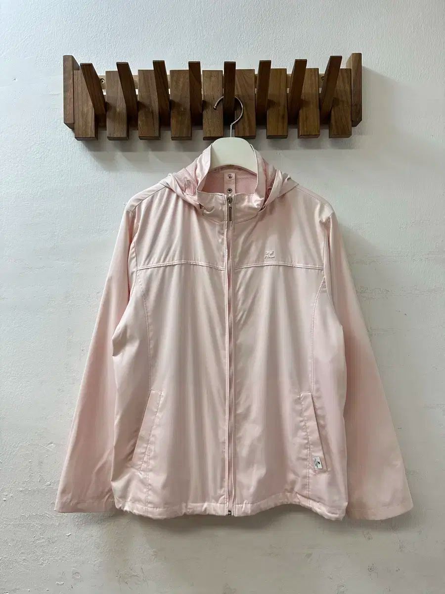 Courreges Courreges クレージュ 2way ライト ピンク フード ジャケット ＋ キルティング ベスト