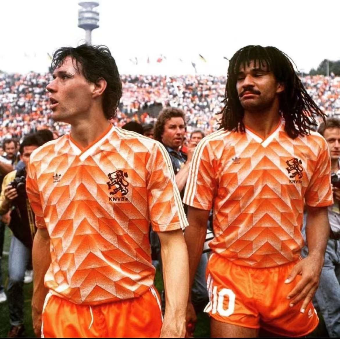 1988年代 オランダ代表ユニフォーム 復刻版 ファンバステン