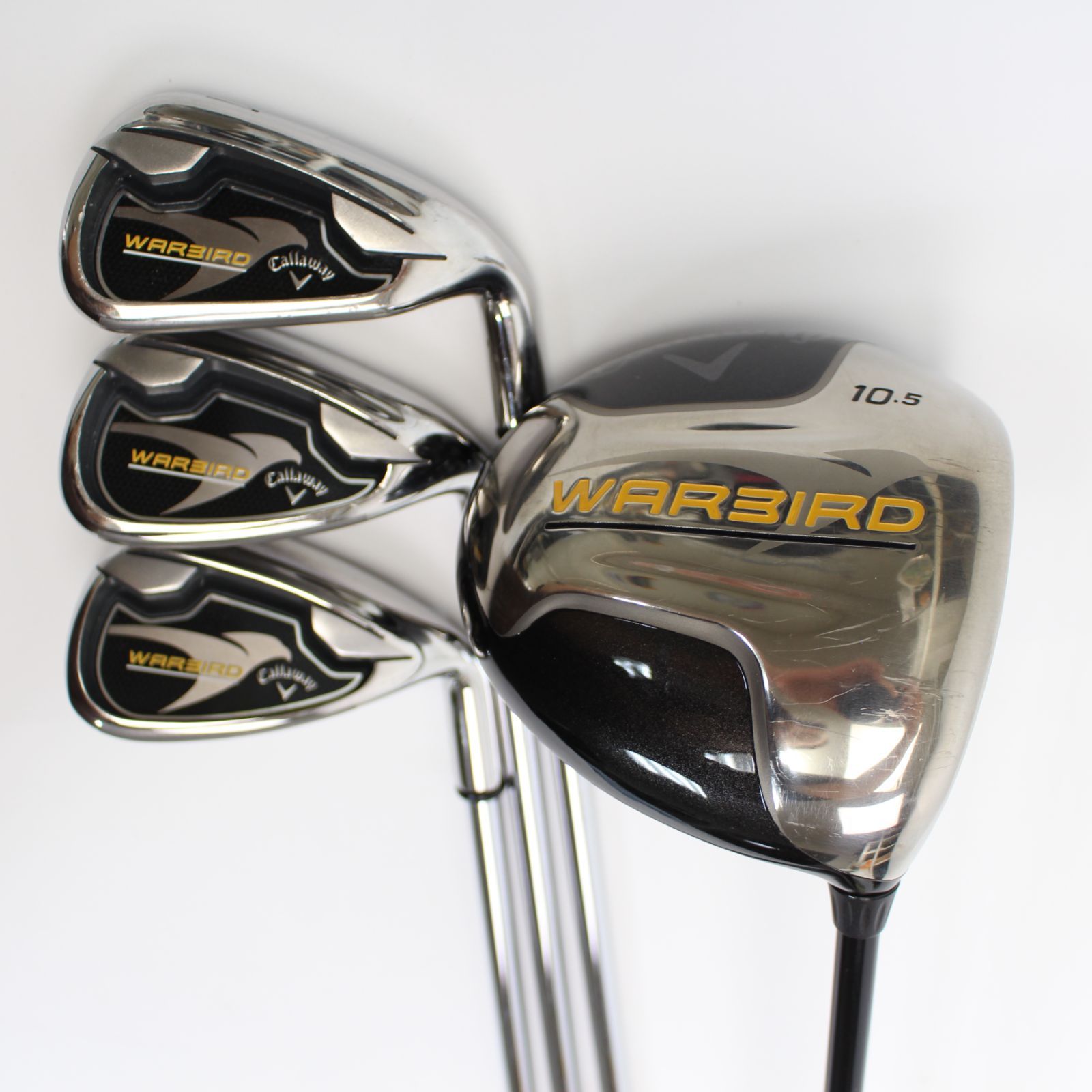425 4本セット Callaway warbird キャロウェイ メンズゴルフクラブセット フレックスS