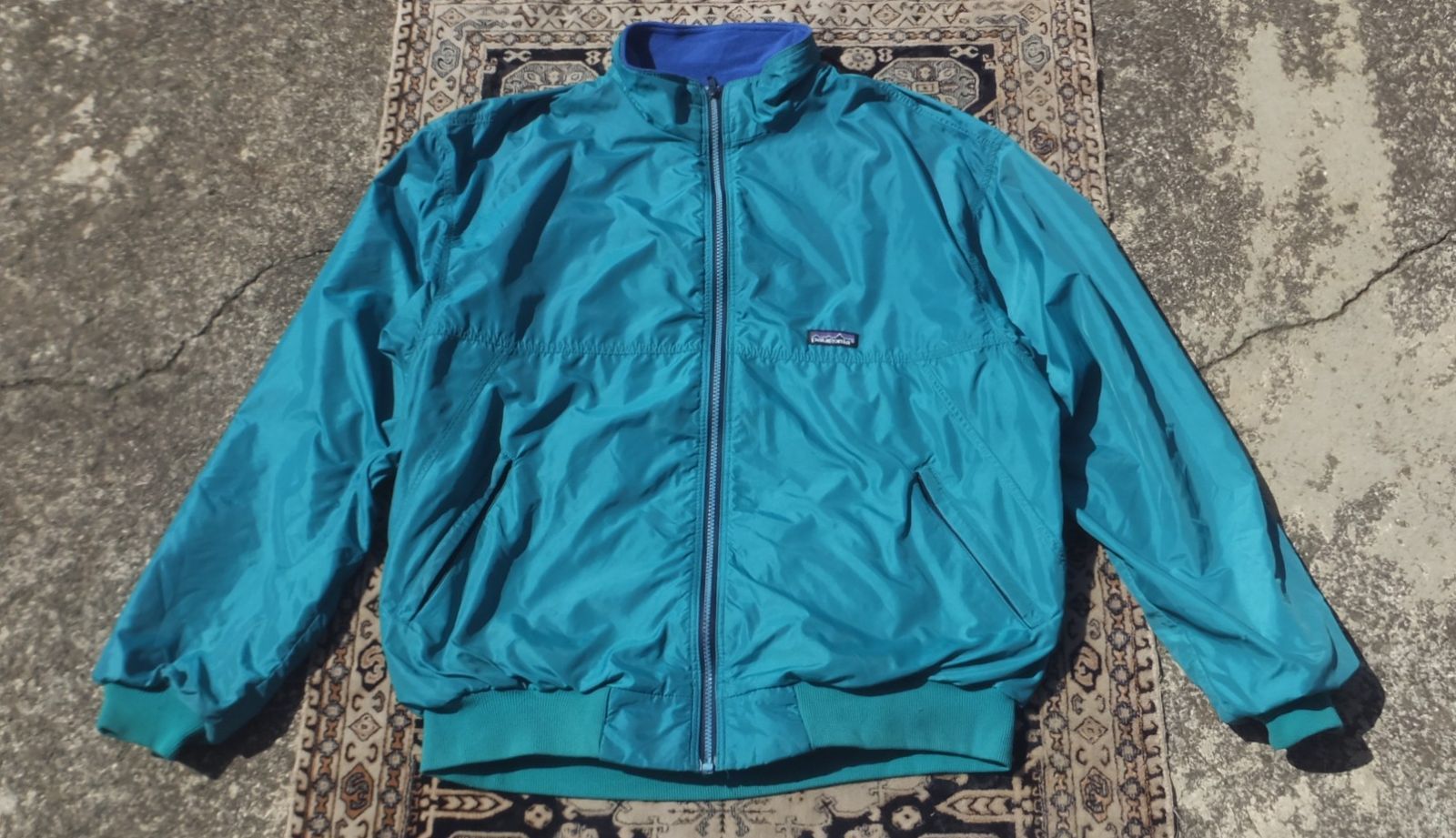 89年 USA製 パタゴニア シェルドシンチラジャケット XLサイズ - メルカリ