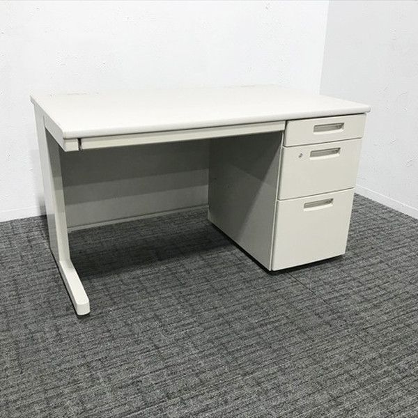 コクヨ 片袖デスク BS W 1200 オフィスデスク KOKUYO ナチュラルグレー