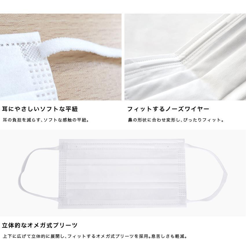 【lafuture】マスク1箱　新品《大人用》接触 冷感マスク 30枚 使いやすい カラー 血色マスク 高密度フィルター 涼しい かわいい おしゃれ マスク