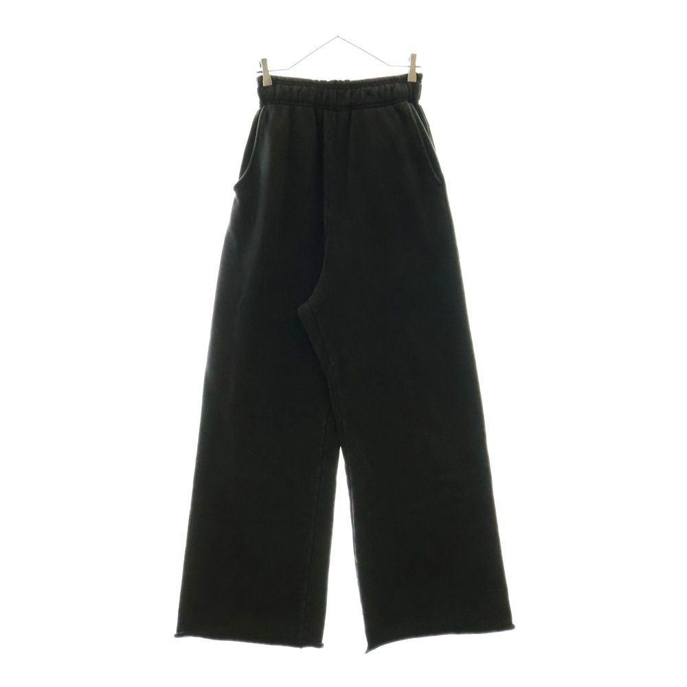 entire studios エンタイア スタジオ FULL SWEATPANT フルスウェットパンツ ウォッシュド加工 ブラック ES2489WB