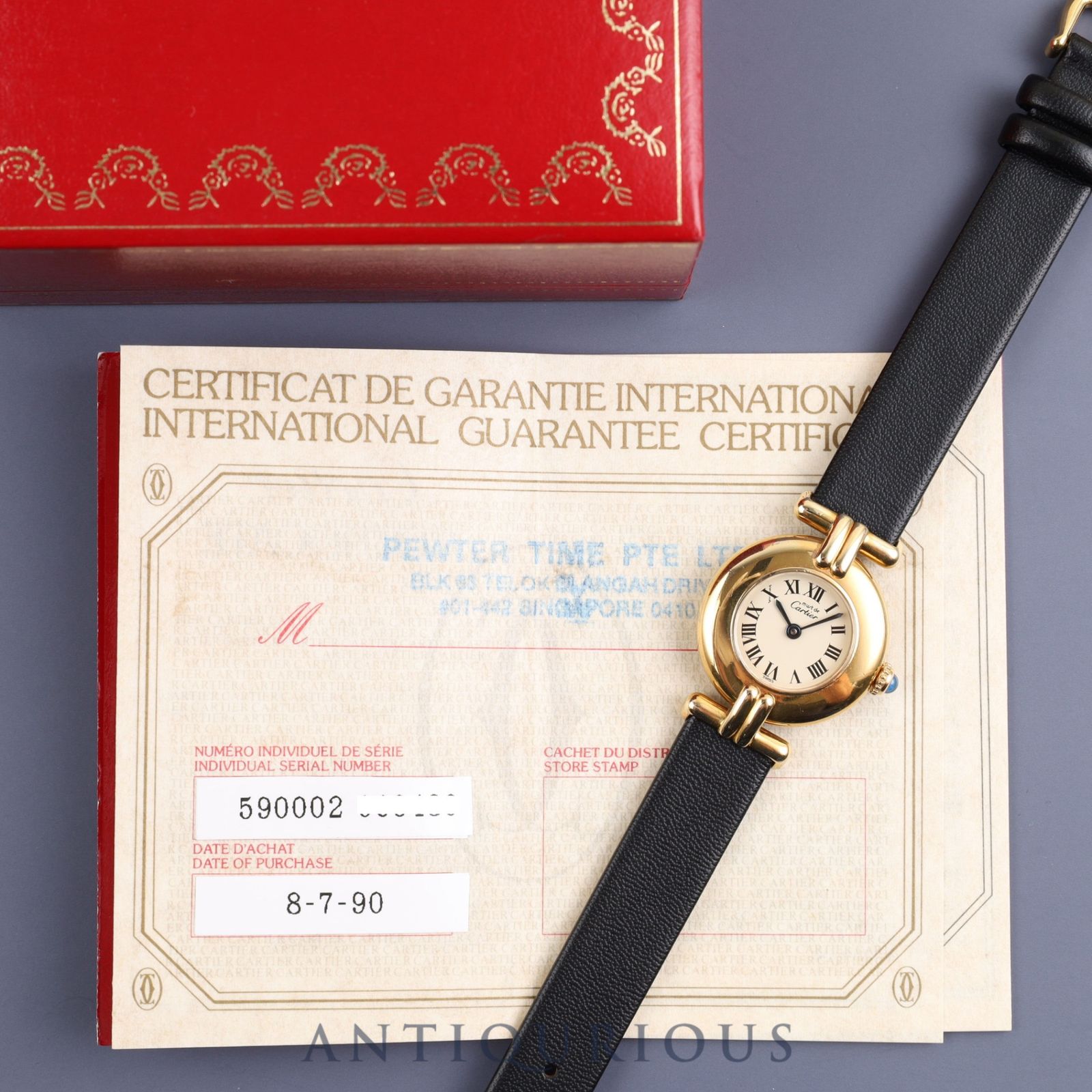 NINARICCI ニナリッチ 腕時計 クォーツ シェル文字盤 ダブルフェイス