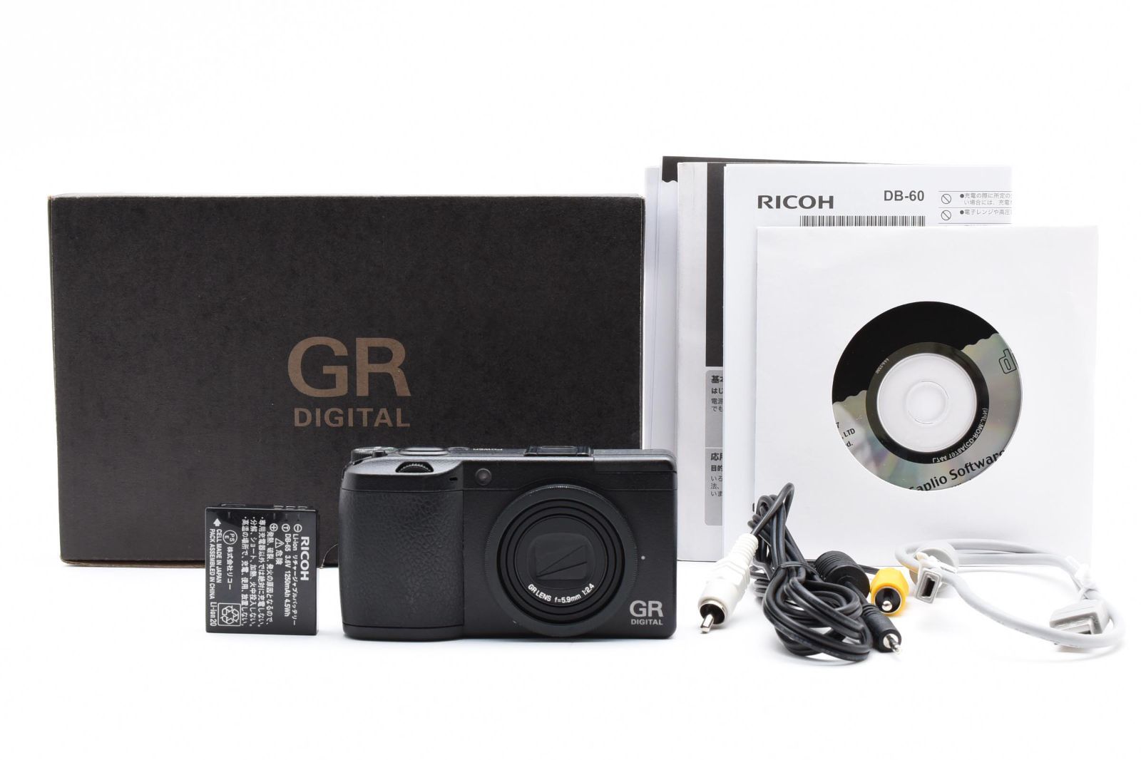 ☆極上品☆リコー RICOH GR DIGITAL II 《付属品多数》☆ LL258