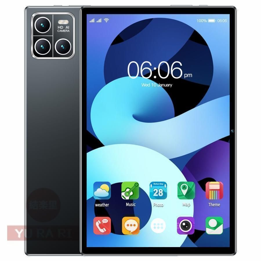 【新品未使用】2024年最新 X13 PRO タブレット 本体 11インチ Android 12 Wi-Fiモデル 通話対応 1920*1200IPS液晶 simフリ