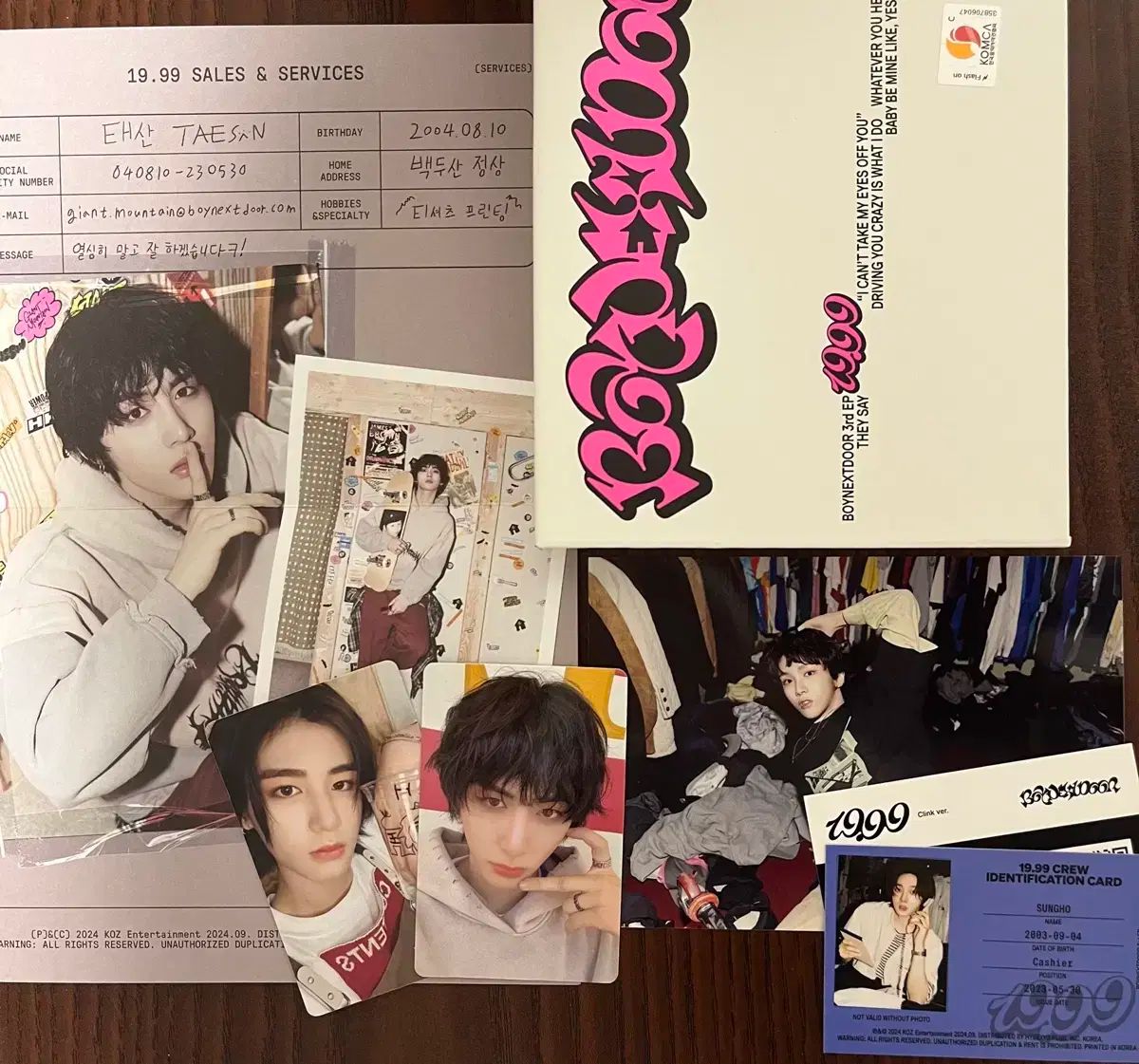 Amazon.co.jp: boynextdoor and ジェヒョン ソンホ リウ イハン