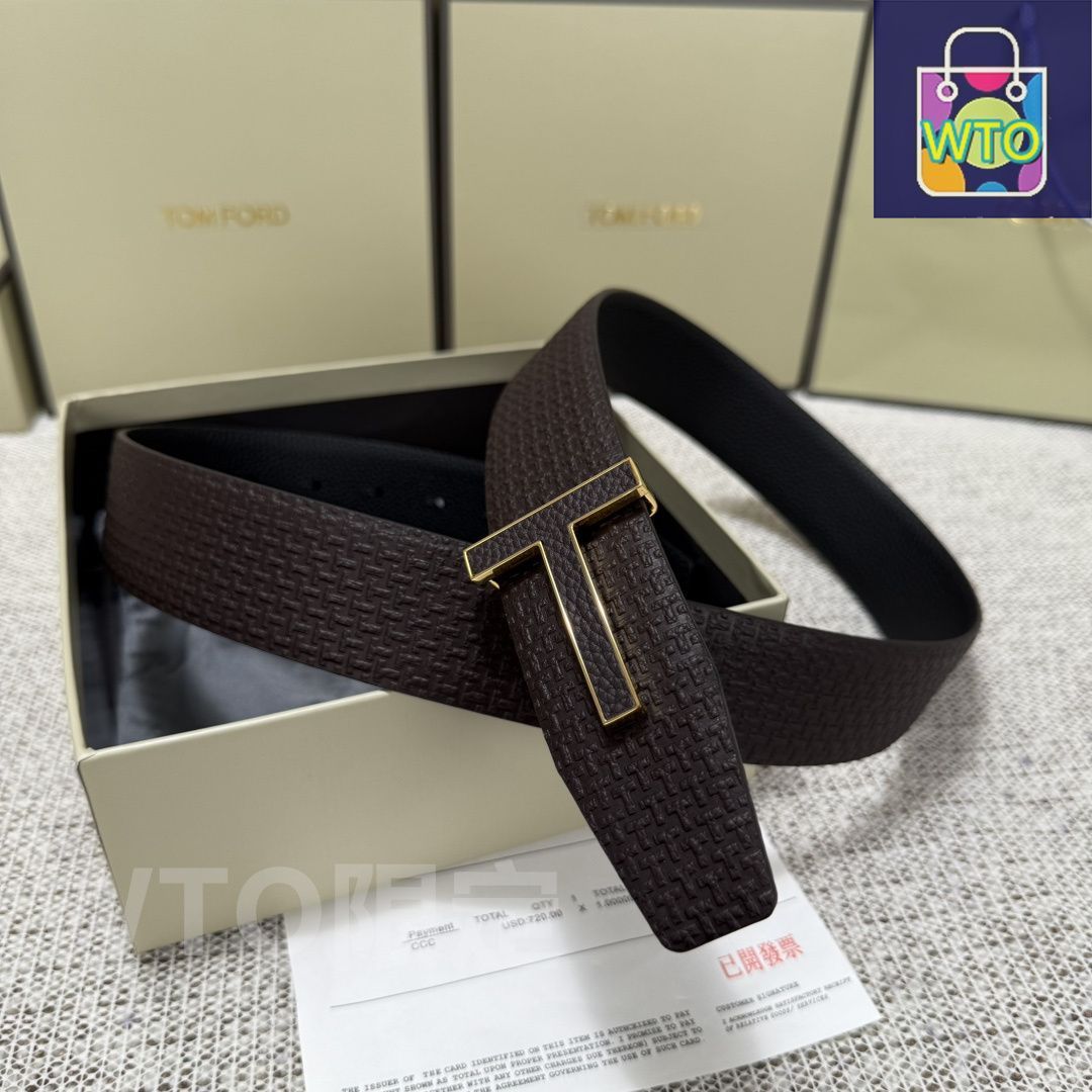 TOM FORD レザーベルト TOM FORD トムフォード メンズ ベルト ブランド フォーマル