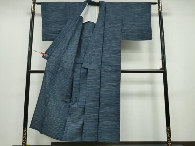 節約 平和屋着物∴夏物 浴衣 横段文 綿麻 逸品 CAAY4649ng 平和屋着物