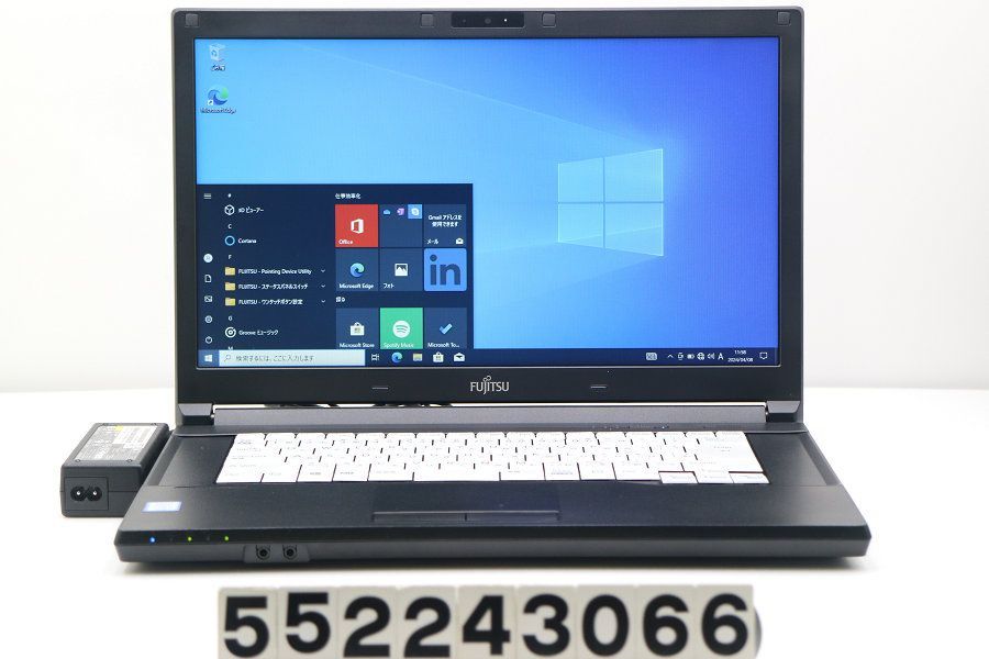 富士通 LIFEBOOK A577/T Core i3 7130U 2.7GHz/8GB/256GB(SSD)/15.6W/FWXGA(1366x768)/Win10 【552243066】