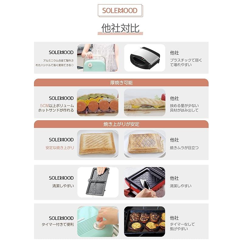 マルチサンドイッチ 厚焼