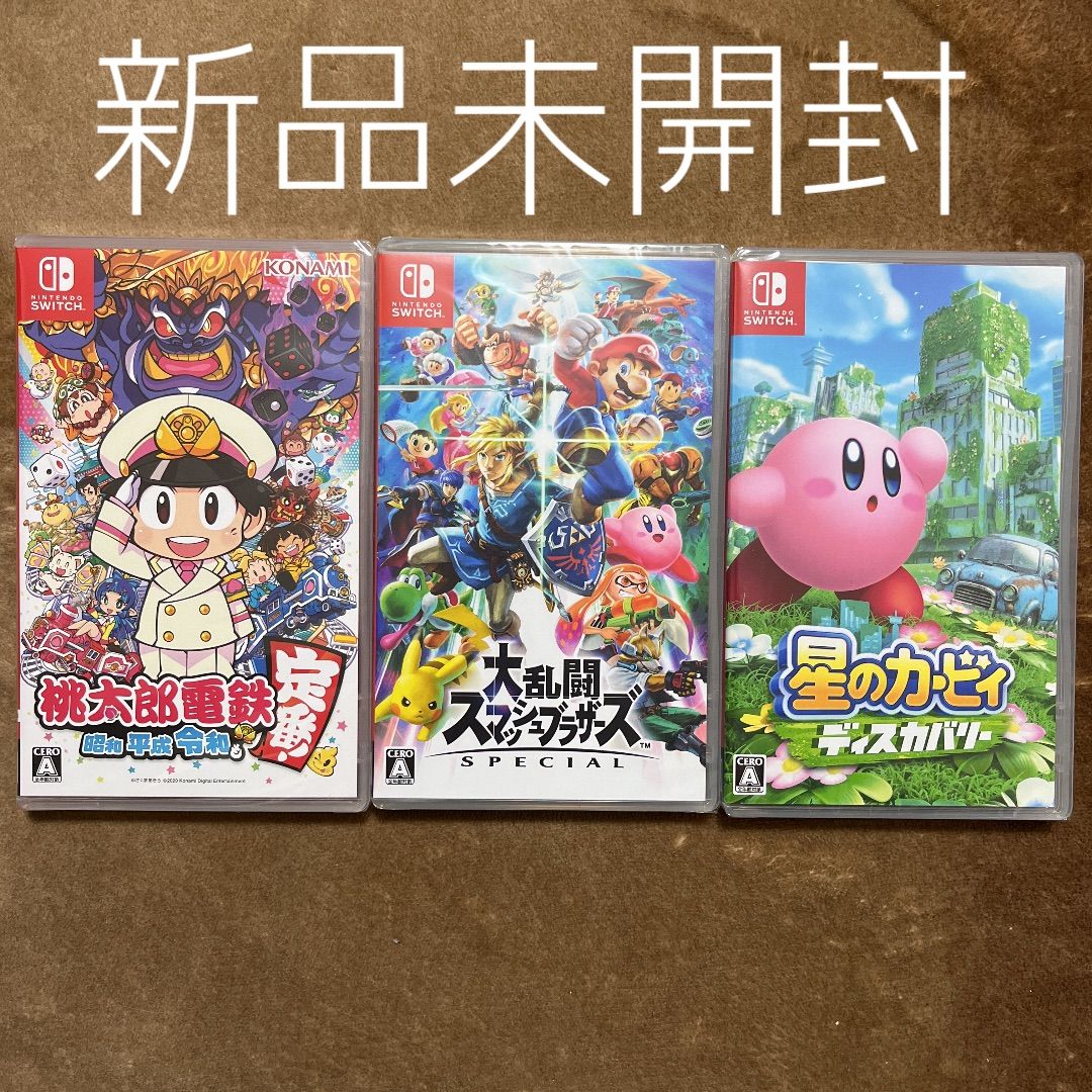 【Nintendo switch】大乱闘スマッシュブラザーズ+桃鉄