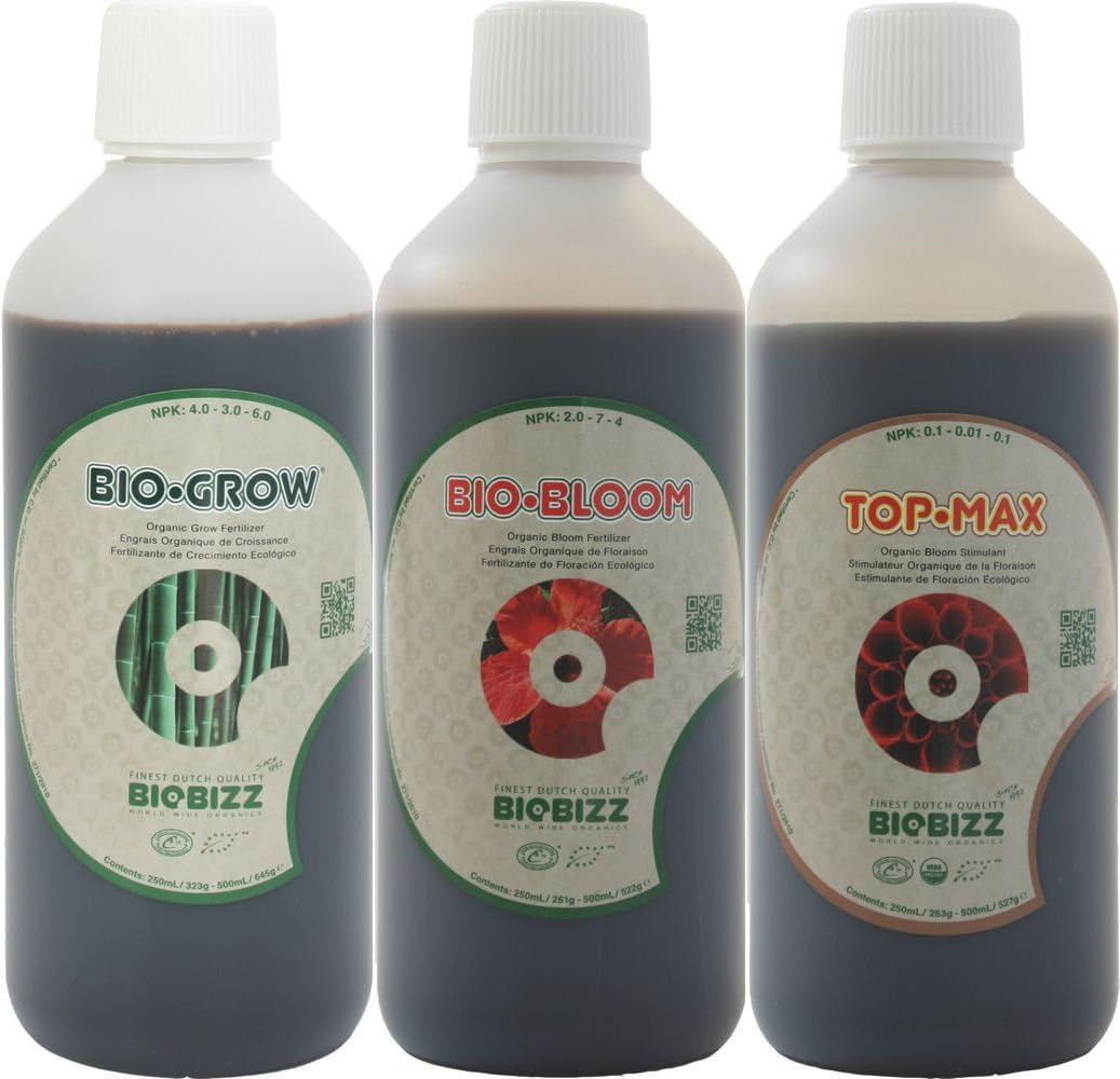 Amazonから発送 液体肥料 BIO BIZZ バイオビズ 500ml 3本セット オーガニック の有機肥料