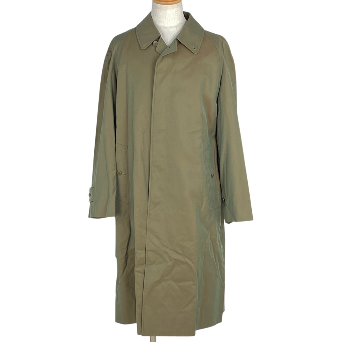 BURBERRY バーバリー ステンカラーコート カーキ ライナー付き メンズ
