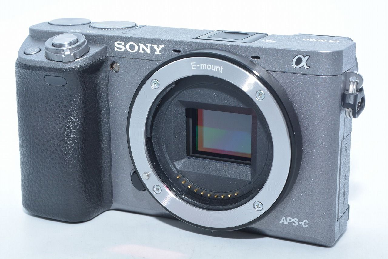 ソニー SONY α6000 ボディ グラファイトグレー[ILCE-6000 H] - メルカリ