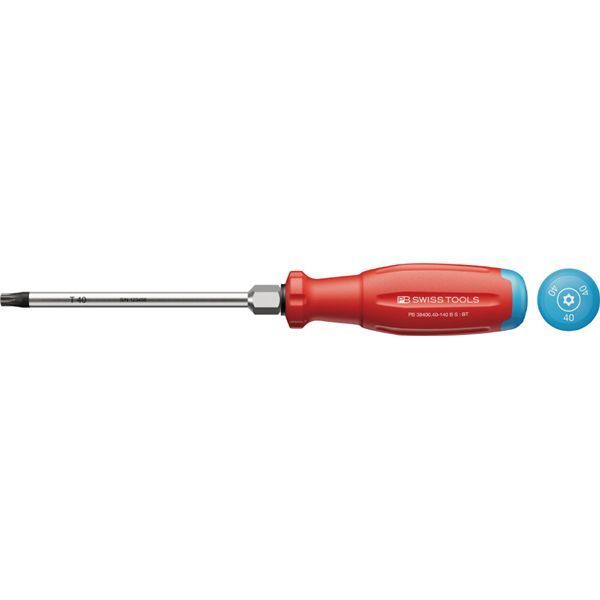 PB SWISS TOOLS ピービースイスツールズ スイスグリップEVO イジリドメTXドライバー T40 263mm 38400.40-140BS